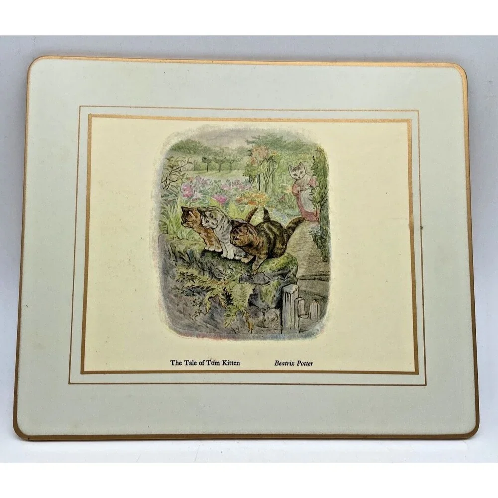 Beatrix Potter Placemats Set of 6 Lady Clare Matador 9.5